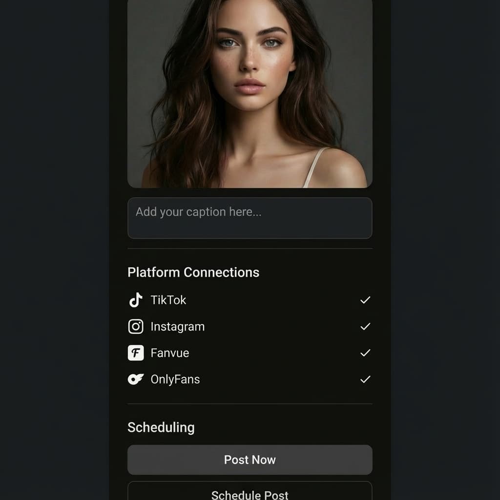 Connect & schedule to all platforms